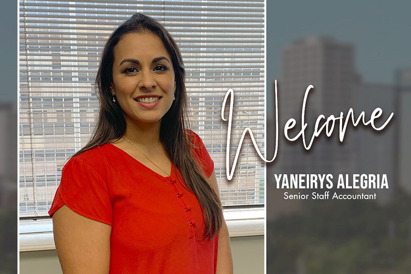 Yaneirys Alegria Joins VRC as Senior Staff Accountant