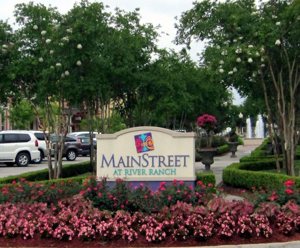 Main Street At River Ranch Apartments Sign