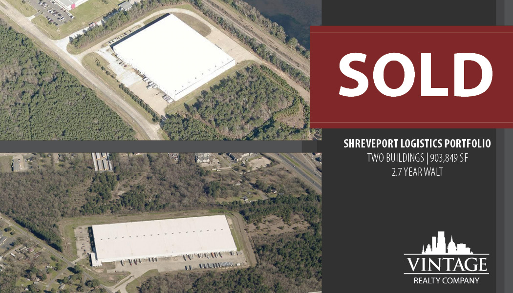 Just Sold Shreveport Class A Industrial Logistics Portfolio