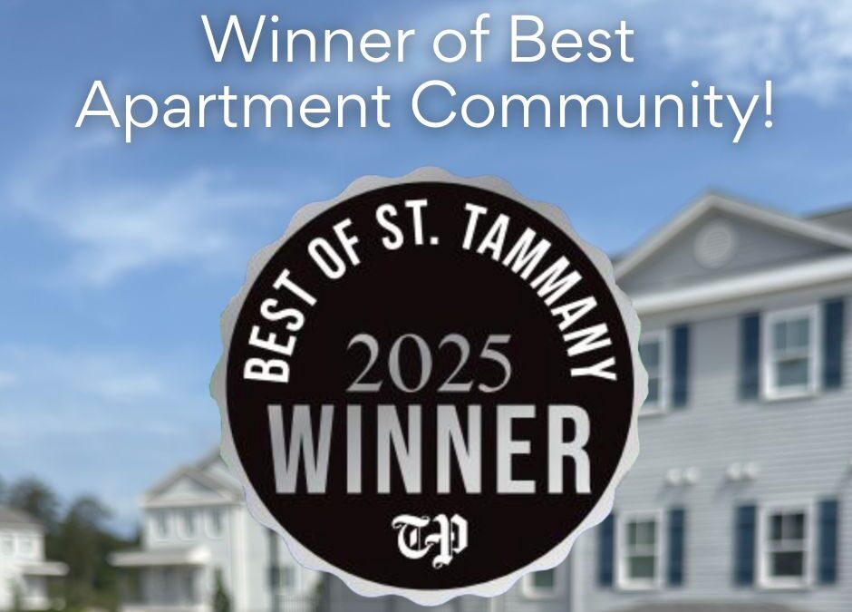 Elan at Terra Bella Village Named Best Apartment Community in St. Tammany Parish